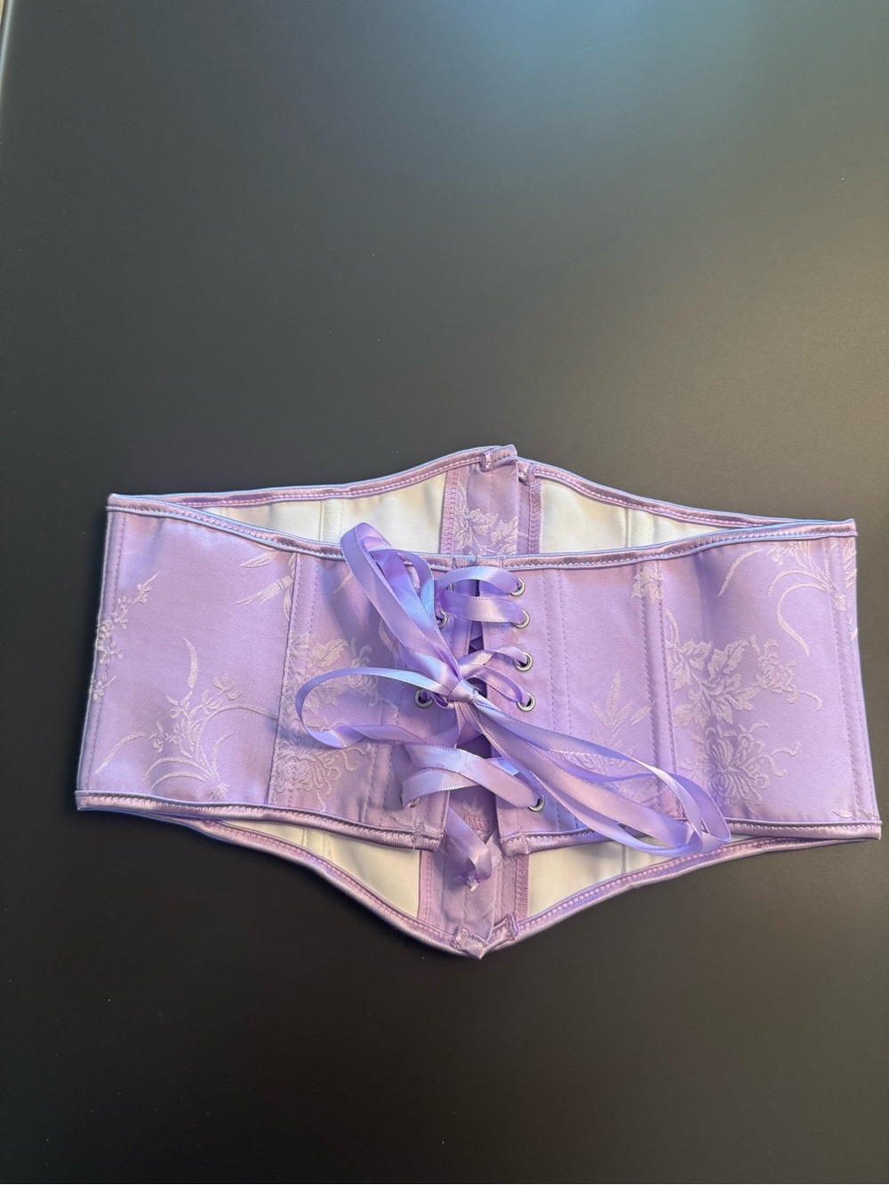 Lilac Ruffle Corset Rave Set - Picture 12 of 16